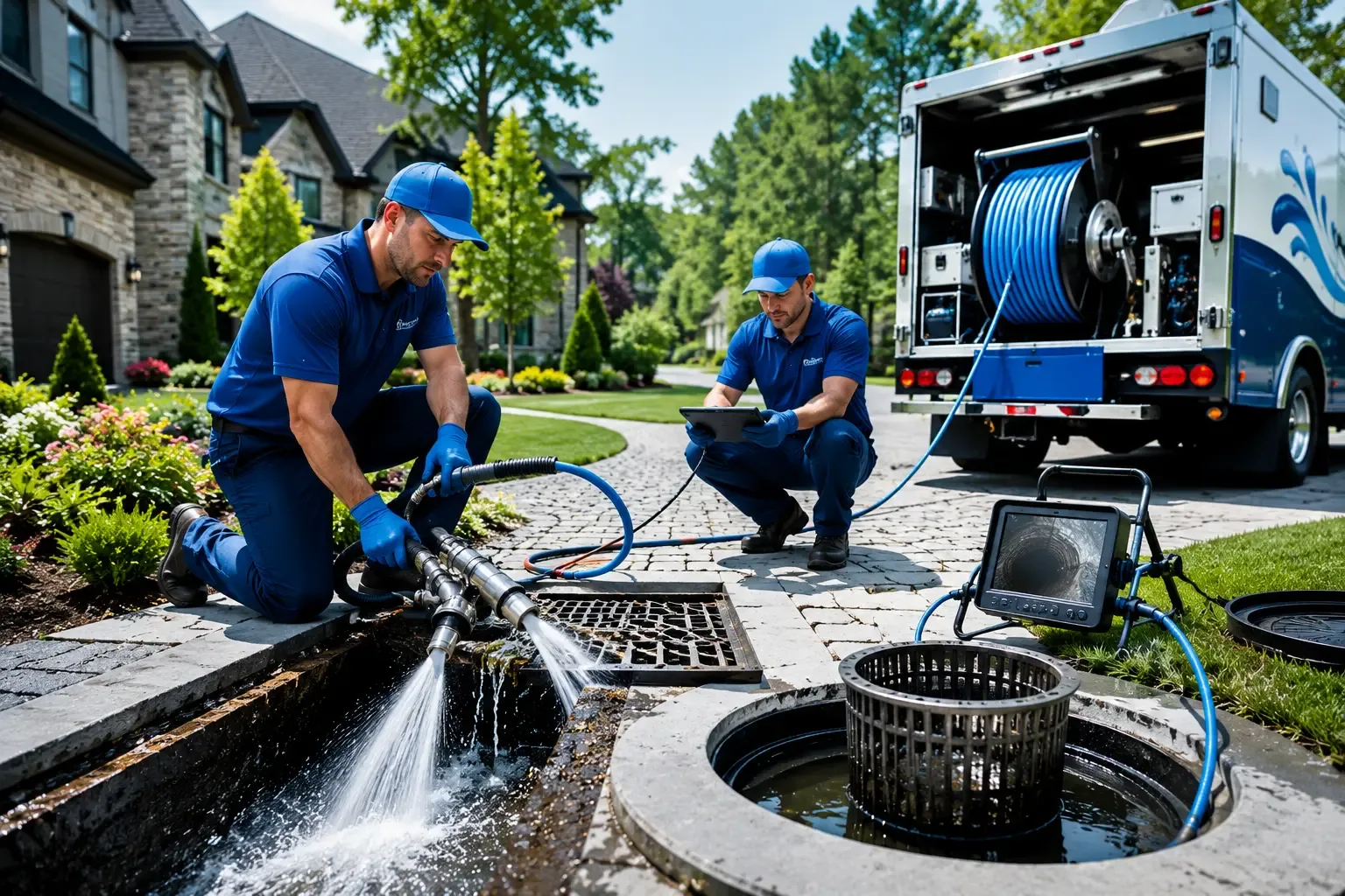 Local outdoor drain cleaning professionals in Graff, MO